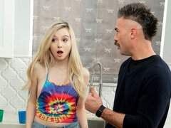 Kont, Grote kont, Blond, Hondjeshouding, Gezin, Groep, Handbeurt, Moeder die ik wil neuken