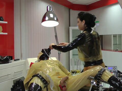 Sadomasochismus, Weibliche domination, Latex, Herrin, Sklave