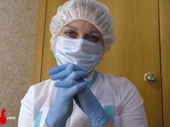 素人, フェラチオ, 医者, グローブ, 手コキする, ゴム, 看護婦, ユニフォーム