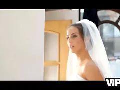 Beauté, Mariée, Attrapée, Robe, Hd, Rasée, Mariage, Bizarre