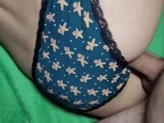 Papa, Fait maison, Culottes ou slips, Petite femme, Chatte, Adolescente, Serré, Mouillée