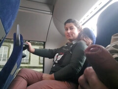 素人, デカパイ, バス, チン, 自家製, 淫乱熟女, 公共, オッパイの