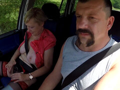 Amateur, Gros seins, Garce, Blonde, Sucer une bite, Tchèque, Hard, Voyeur