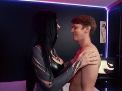 Arsch, Tussi, Grosse titten, Braunhaarige, Fett, Hardcore, Lingerie, Masturbation