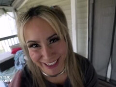 Step Son Fucks Busty Blonde Stepmom Misty Meaner - Family Taboo Fun - Big Ass MILF Facial