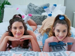 最高, フェラチオ, 茶髪の, グループ, 手コキする, オージー, 剃毛, ティーン