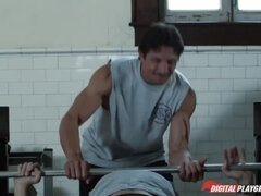 Азиатки, Большой член, Брюнетки, Глубокая глотка, Сперма на лице, В офисе, Тату, Втроем