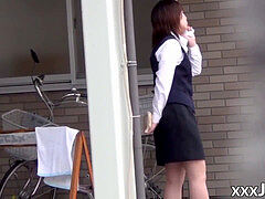 japanese femmes kneaded in public by naughty voyeurs