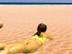 Amateur, Axilas, Playa, Mamada, Morena, Fetiche