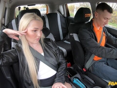 Enthousiasteling, Blond, Tsjechisch, Lul, Likken, Natuurlijke tieten, Buiten, Doordringend