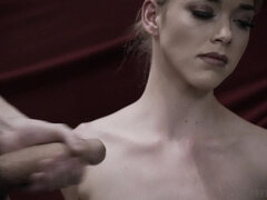 Grosse bite, Blonde, Tir de sperme, Allemand, Hard, Seins naturels, Chatte