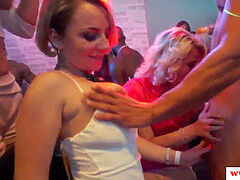 フェラチオ, ヨーロピアン, パーティ, フェラする