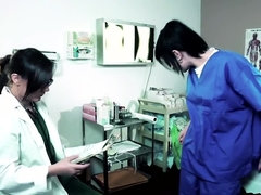 茶髪の, 大学生, 試験, レズビアン