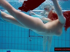 Fetiche, Hd, Lesbiana, Desnudo, Nudista, Piscina, Público, Adolescente