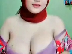 Asiatique, Bikini, Indonésienne, Mère que j'aimerais baiser, Fête, Adolescente, Nénés, Webcam