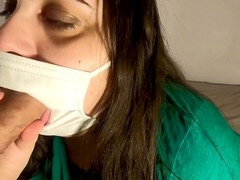 Arabe, Gorda, Mamada, Engañando, Semen en la boca, Corridas, Médico, Enfermera