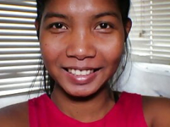 Asiatique, Grosse bite, Sucer une bite, Éjaculer dans la bouche, Tir de sperme, Fait maison, Adolescente, Thaïlandaise