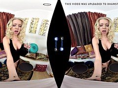 BaDoink VR MILF Roleplay with Busty Blonde Wife POV