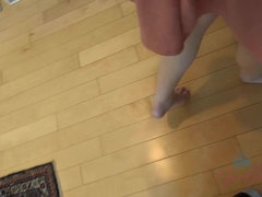Blondine, Blasen, Fingern, Freundin, Küssen, Öl, Orgasmus, Pov
