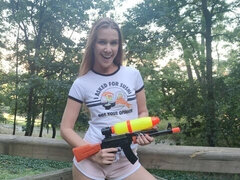 ベッドルーム, デカ尻, デカチン, フェラチオ, バック, 自然山雀, ティーン, オッパイの