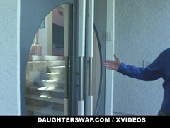 Nova Cane and Remy Rayne get wild with their stepdad in a coronavirus orgy