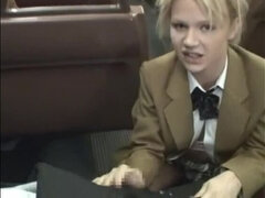 Universidad, Pajear, Japonés, Masturbación, Público, Puta