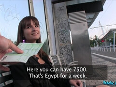 Brunette Waiting For Train Rides Stranger's Dick Instead 1