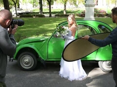 In den arsch, Arsch, Tussi, Blasen, Aufs gesicht abspritzen, Handjob, Hardcore, Hochzeit