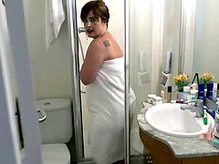 デカ尻, フェラチオ, 茶髪の, バック, 熟年, 淫乱熟女, スペイン人, タトゥー