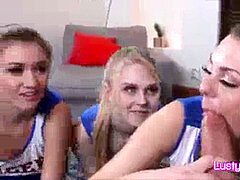 Leie, Blasen, Anfeuerer, Flotter vierer, Party, Pov, Jungendliche (18+), Uniform