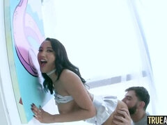 TRUE ANAL Wild anal with stunning babe Chloe Amour