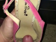 Cumshot in my neighbors stolen shoes