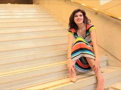 Acercamiento, Vestido, Extremo, Abierta, Masturbación, Orgasmo, Público, Solo