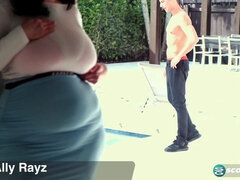 BBW Ally Rayz impassioned porn video