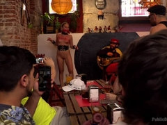 Sadomasoquismo, Doble penetracion, Hembra, Cuero, Desnudo, Castigada, Sexo fuerte, Voyeur