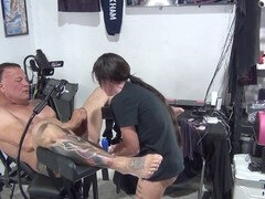 Grosser schwanz, Blasen, Schwanz, Weibliche domination, Herrin, Prostata, Arsch lecken, Hintern versohlen