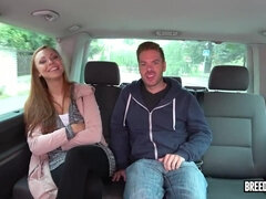 Don’t mess the back seat - Ryan ryder in reality couple car sex in the cab