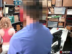 Cute stealing tighty teens got punished for shoplifting