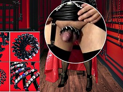 Leie, Sadomasochismus, Fesselspiele, Fetisch, Reif, Transfrau, Sklave, Spielzeuge