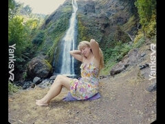 Frau, Fingern, Hd, Orgasmus, Öffentlich, Realität, Erotischer film, Solo