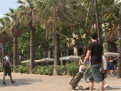 アナル, 緊縛, 服従, 足, 陵辱, 公共, ラフ, スペイン人