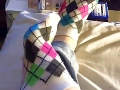 Cute ankle socks removal