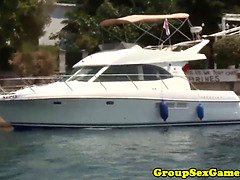 Strand, Badpak, Europees, Hd, Naakt, Orgie, Buiten, Sperma