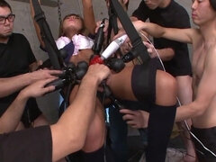 Азиатки, Большие сиськи, Пальцем, Мастурбация, Сквиртинг, Сиськи, Игрушки, Вибратор