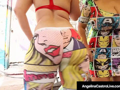 Gorda, Culo grande, Morena, Gordita, Ébano, Enorme, Chupando, Tetas