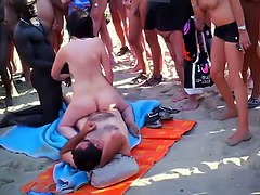 Compilation of beach sex