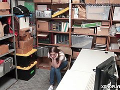 楽屋, フェラチオ, 捕まる, ポリス, お仕置き, ティーン, オッパイの, ユニフォーム