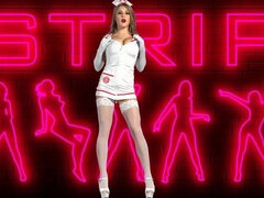 Chica, Tetas grandes, Bailar, Masturbación, Tetas naturales, Enfermera, Tetas, Juguetes
