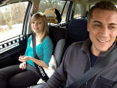 Rubia, Mamada, Coche, Estilo perrito, Flexible, Pajear, Coño, Estriptis