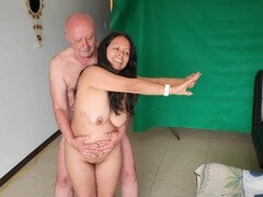 Anaal, Strand, Grote kont, Voetbeurt, Rijpe lesbienne, Naakt, Tepels, Nudist